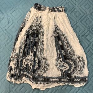 🌹🌹Asymmetrical boho skirt Sz S